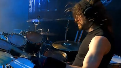 MEGADETH's DIRK VERBEUREN Shares Drum-Cam Video Of 'Sweating Bullets' Performance From Orange, France